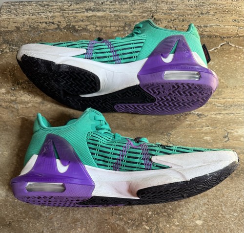 Größe 9,5 Herren - Nike LeBron Witness 6 Emerald Berry CZ4052-300 gebraucht - Bild 9 von 13