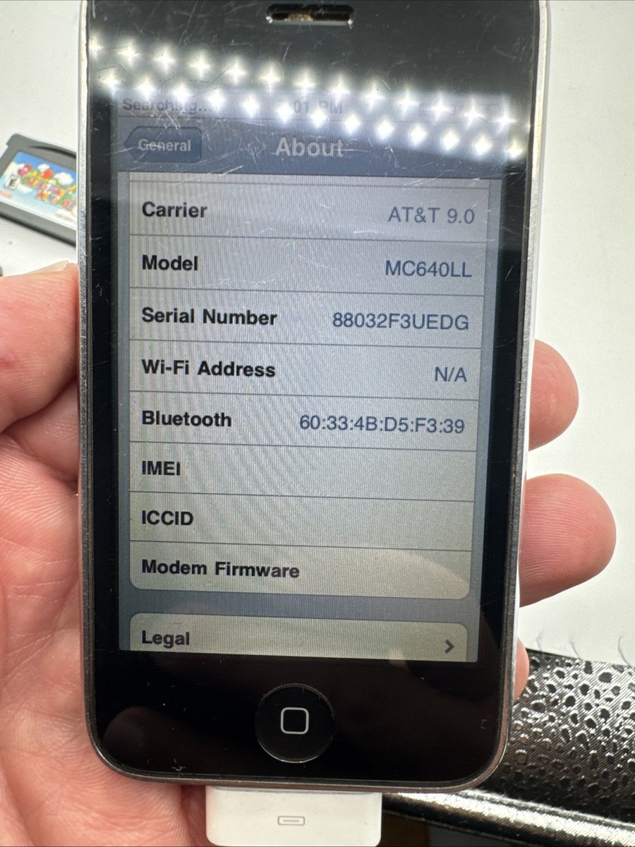 iPhone３台 Apple iPhone 3GS 8GB Black A1303 AT&T GSM – iOS 4.2.1 Collectible