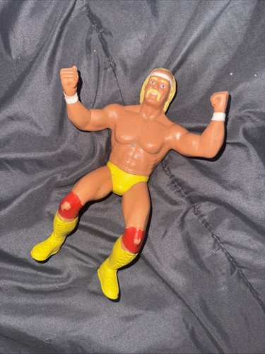 LJN WWE/WWF Wrestling Superstar Figur HULK HOGAN (WTF37)