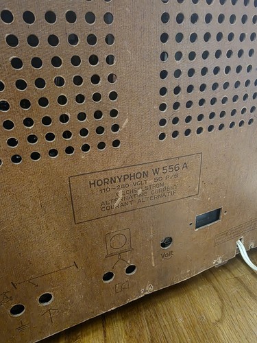 Horny(Hornyphon) W 556 A vintage Radio Receiver Tuner - Picture 10 of 12