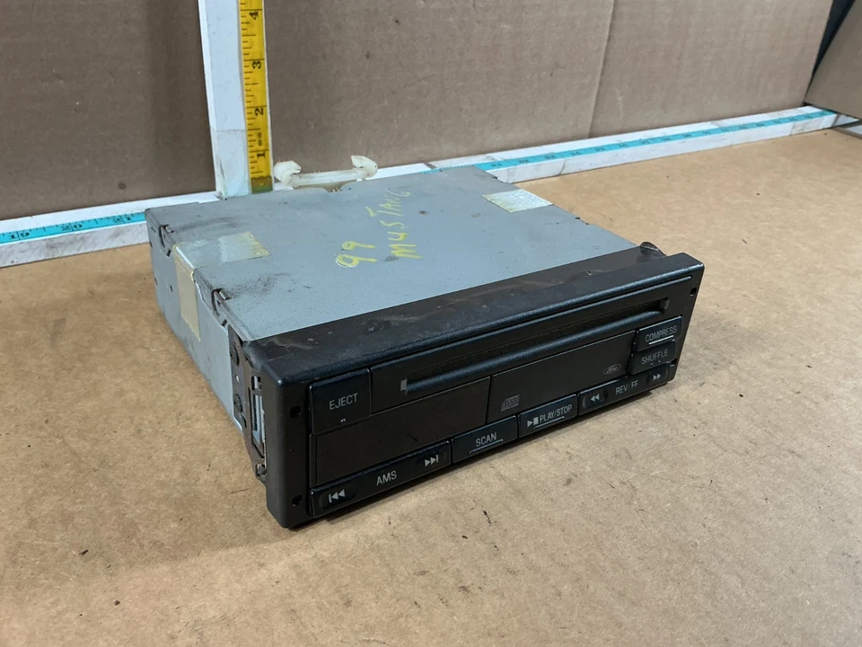 Ford Mustang 1993-2000 receptor de radio disco compacto reproductor de CD F8ZF-19B160-AB OEM Foto 3 de 4