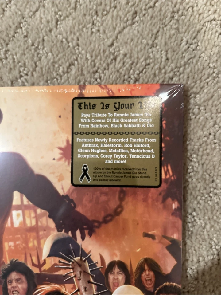 Ronnie James Dio -This Is Your Life Vinyl LP Tribute Album New SEALED - Image 2 of 4