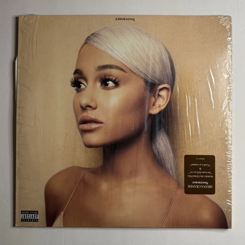 Ariana Grande - Sweetener Album Vinyl LP, Black Two Disc