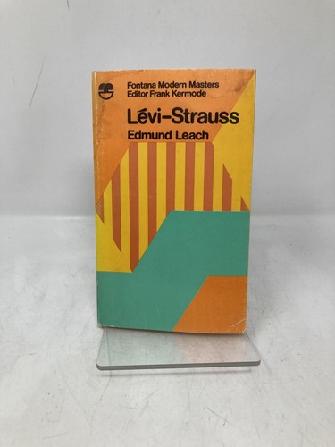 Lévi-Strauss Modern masters by Edmund Ronald Leach First 1st Edition VG PB - Picture 6 of 7
