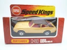 VINTAGE MATCHBOX SPEED KINGS K-59 FORD CAPRI MKII IN ORIGINAL BOX 1975