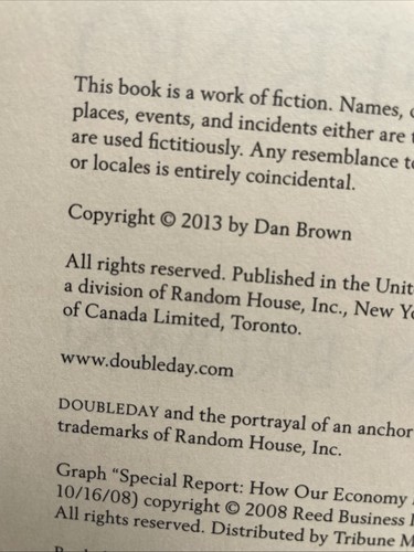 Mixed Lot Of 6 HC Books 4 Dan Brown Books, Dun Buestein (1), LaHaye/Jenkins) - Picture 14 of 19