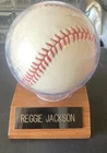 Reggie Jackson autographed Rawlings Baseball - with COA The Score Board
