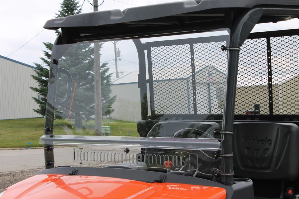 A&M Two-Piece Vented Windshield for KUBOTA RTV X SERIES (2014-2025 Models) - Image 2 of 4