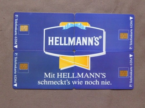 PUZZEL O 1533/1536 08.95 MINT Ongebruikt Duitsland - HELLMANN'S opl 4700