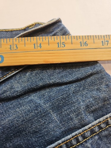 Levi’s Jeans Men’s 31x32 Silvertab Oversize Baggy Wide Leg Distressed Blue  Y2K - Picture 11 of 20