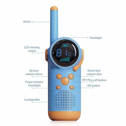 Kiddos Companion 22 Channel For Walkie Talkies Perfect for Outdoor Use - Photo 6/12