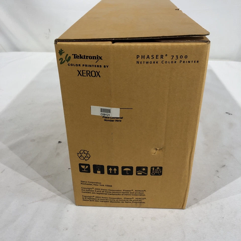 NEW SEAL! GENUINE Xerox Phaser 7300 Yellow HIGH YIELD Toner 016197900 - Image 4 of 4