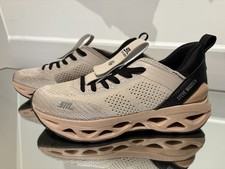 Steve Madden Maxima Statement Chunky Designer Trainers Size 6 / 39 Black/Nude