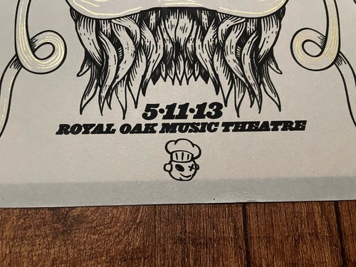 PUSHA T & Fabolous CONCERT POSTER-Hip Hop, Rap Music Royal Oak Michigan 24x18” - Picture 8 of 11