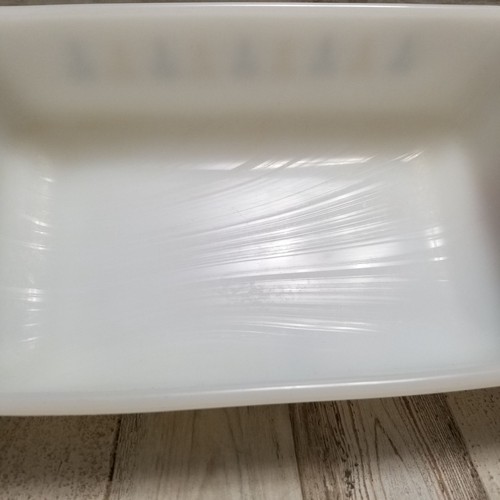 Anchor Hocking Fire-King Ovenware Candle Glow Blue Gold Starburst 1 QT VTG - Picture 7 of 7