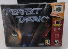 2000 Perfect Dark Nintendo 64 N64 Factory Sealed Video Game RARE