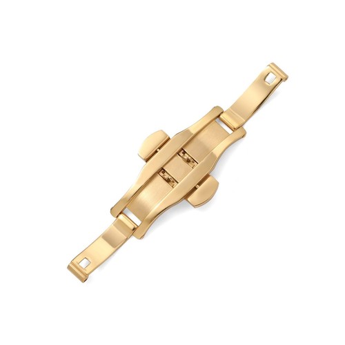 304 Stainless Steel Watch Clasp Folding Butterfly Buckle Metal Watch Band Strap - Picture 10 of 16