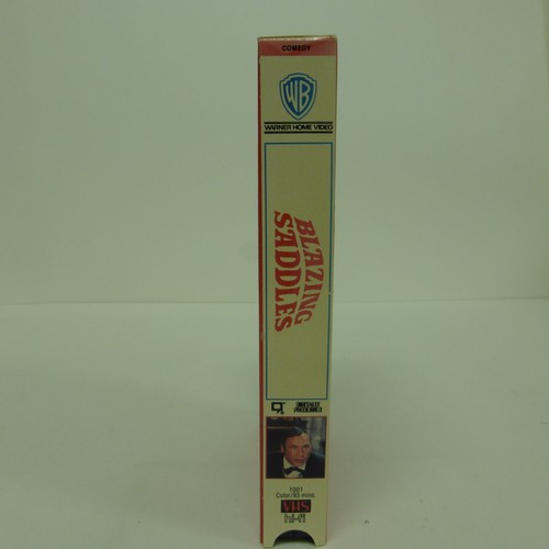 Blazing Saddles Mel Brooks 1991 VHS - Picture 5 of 9