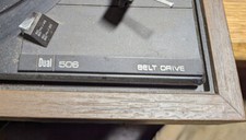 Vintage Dual 506 Turntable parts:Lever,shell,switch,Bearing,Suports,knobs more