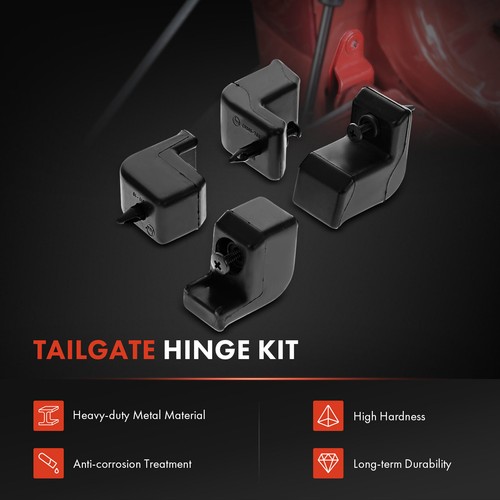 Kit de reconstrucción de herrajes para puerta trasera con cable y varillas con cerradura para Dodge Ram 1500 2009 - Imagen 7 de 11