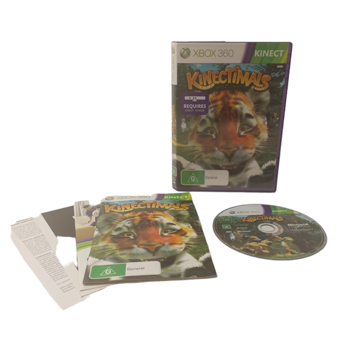 Xbox 360 Microsoft Kinectimals Video Game Kinect Family Children Virtual Pet - Picture 7 of 13