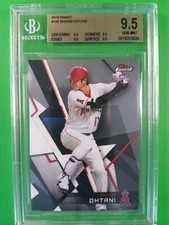 2018 SHOHEI OHTANI RC TOPPS FINEST #100 ROOKIE BGS 9.5 GEM MINT g
