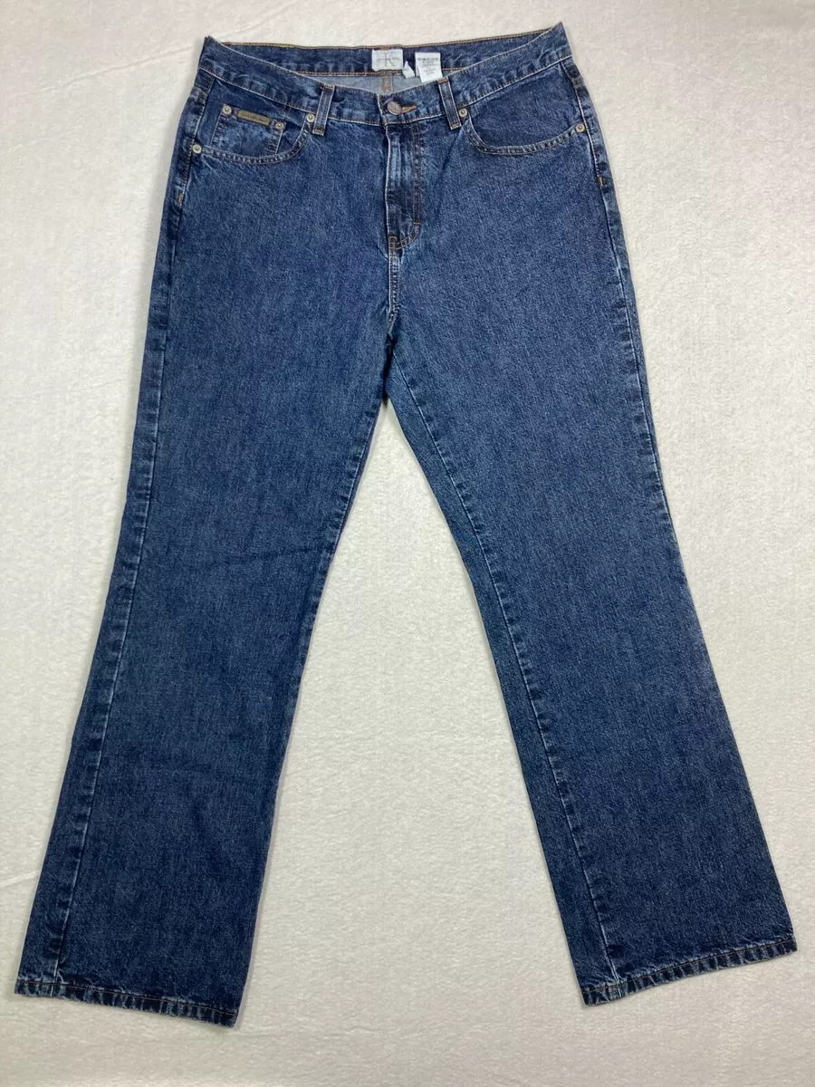Vintage Calvin Klein Jeans Women s 10 Stone Wash Blue Denim