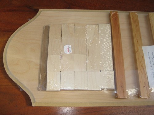 Vintage Wood Love Birds Perpetual Calendar Country Style NOS Sealed Rag Shop - Picture 3 of 11