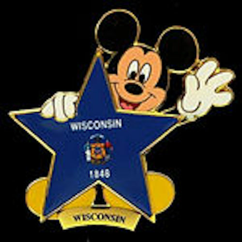 Disney 100 Jahre Träume: State Pin #100 Alle Staaten - SELTEN 2001 OOP SAMMLUNG - Bild 48 von 55