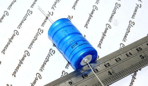 1pcs-VISHAY BC 043 ASH 68uF (68µF) 400V Axial Capacitor - 21x38mm - Picture 4 of 5
