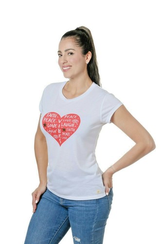 Women's Casual T shirt Crew Neck Super Soft (Multi designs) - Picture 18 of 31