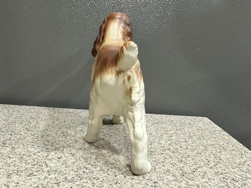 Vintage Cocker Spaniel Porcelain Ceramic Medium 5.25”x7” Dog Figurine *see chip* - Picture 3 of 8