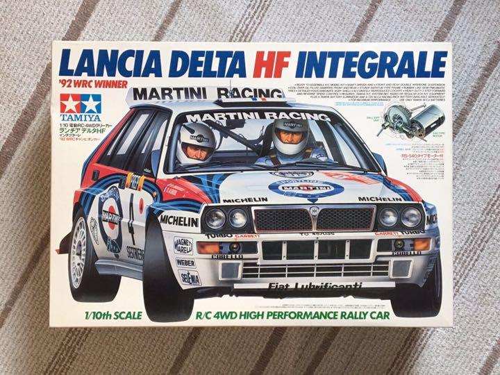 タミヤ　RC ランチア　Lancia Delta Integrale　未使用 Out of print Tamiya RC 1/10 Lancia Delta Integrale from