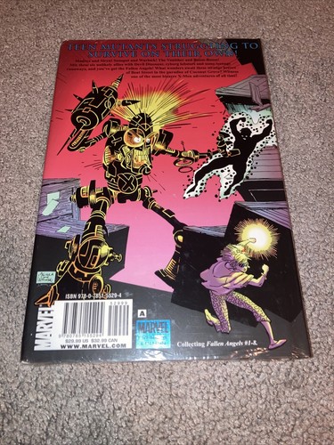 X-Men Fallen Angels Teen Mutants Marvel Comics HC Hardcover New Sealed - Picture 2 of 2