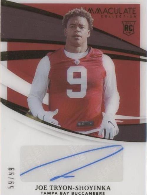 2021 Panini Immaculate Collection Joe Tryon-Shoyinka #156 - 1 of 2