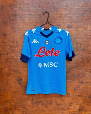 SSC NAPOLI ITALY 2020/2021 HOME FOOTBALL SHIRT JERSEY KAPPA
