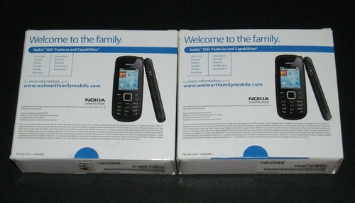 2 New Sealed Nokia 1661 2G Cellphones, Will Work With Walmart Family Mobile ONLY - Picture 3 of 6