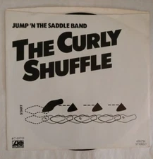 Rock Picture Sleeve 45 Jump'N The Saddle Band - The Curly Shuffle / Jump For Joy