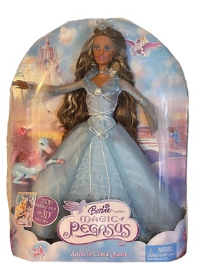 Poupée Barbie Reine Rayla - La Magie De Pegasus - Édition 2005 - Vintage Et De Collection, Occasion