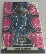 2022 Panini Mosaic Baseball Kevin Gausman Toronto Blue Jays Camo Pink Prizm