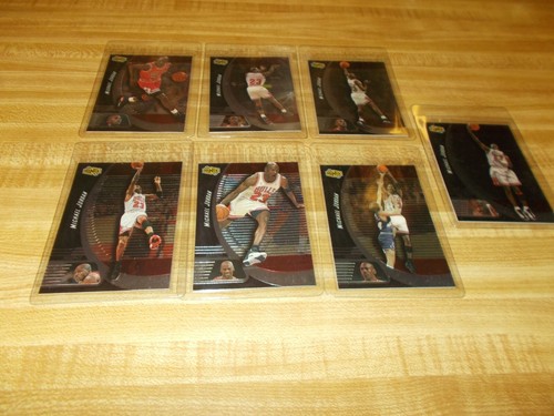 Lotto di 7 carte Michael Jordan Ionix 1999 come nuove - Foto 4 di 12