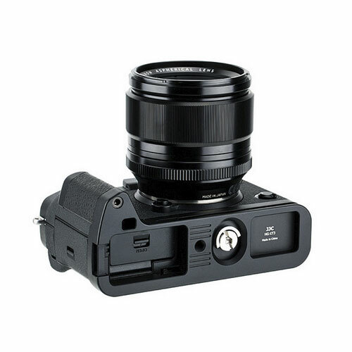JJC HG-XT3 Kamera Handgriff für Fujifilm X-T3 und X-T2 + LCD Schutz + Wasserwaage  - Bild 9 von 12
