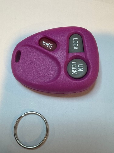 NEW PINK Keyless Remote for Chevy 2500 Silverado 2001 KEY FOB 15732803 KOBUT1BT - Picture 13 of 15