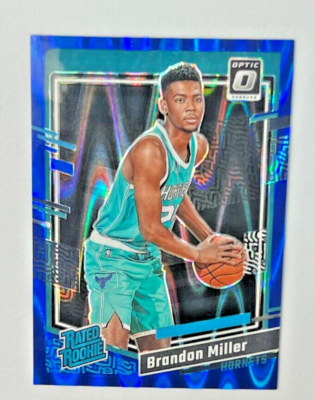 その他 NBA DONRUSS OPTIC RC BRANDON MILLER AQUA 2023-24 Donruss Optic BRANDON MILLER Aqua Rated Rookie /249