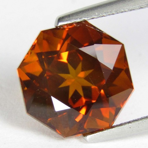 5.30Cts 100% Natural Fantastic Citrine10.5mm Hexagon Cut Loose Gem - Picture 4 of 7