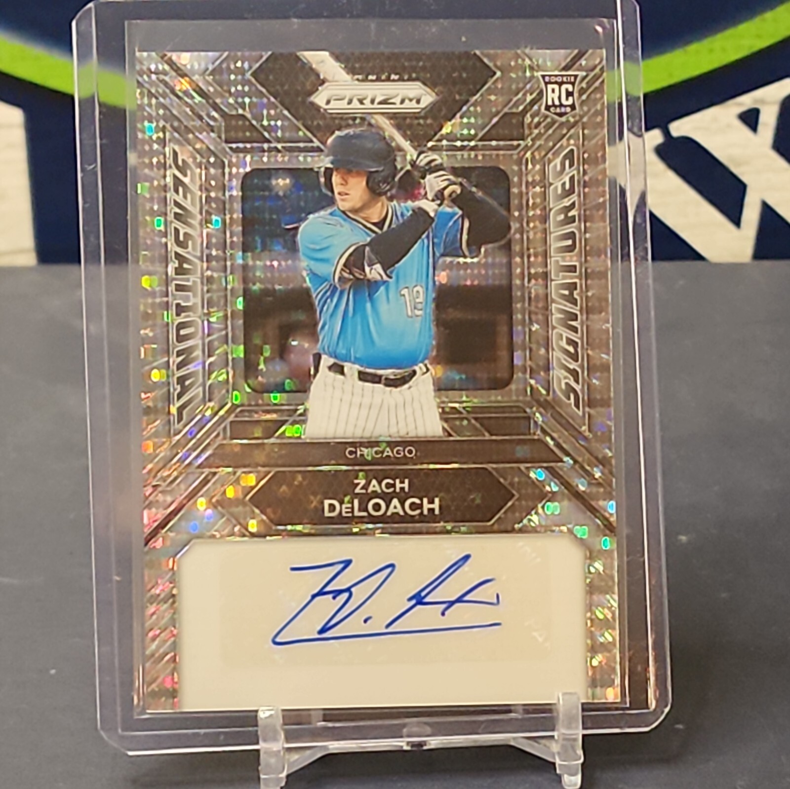 2024 Prizm MLB Pulsar Zach DeLoach Sensational Signatures /199 RC AUTO Chicago