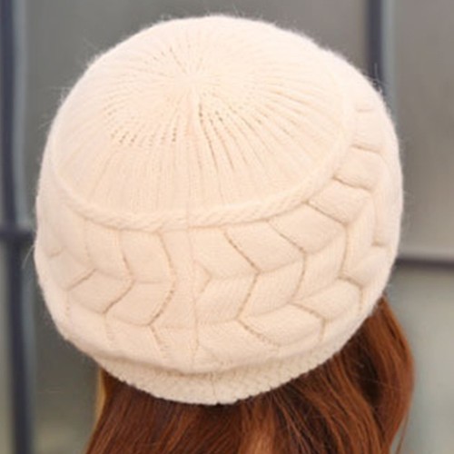 Cappello berretto donna ragazza visiera tesa piatta invernale a punta berretto caldo alla moda outdoor - Foto 8 di 23