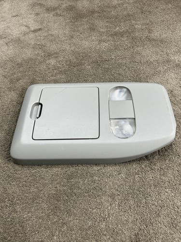 04-08 Ford F-150 Overhead Console Cubby W/Map Lights & Storage 1 Piece OEM Gray - Picture 15 of 21