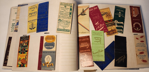 COLLECTION OF 300 VINTAGE CASINO, HOTEL, NIGHTCLUB, AIRLINE, DINING, MATCHBOOKS - Picture 11 of 18