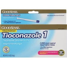 GoodSense 1-Dose Vaginal Antifungal Yeast Treatment Tioconazole 6.5% (EXP 09/25)